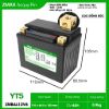 Bình Ắc Quy ZMax Pin Lithium LifePO4 12V 6Ah, ZMBAL12V6-YT5 Cân Bằng Cell Pin Chủ Động Dùng Cho Xe Máy