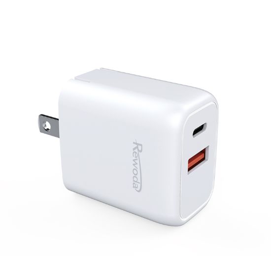 Sáº¡c Nhanh Rewoda RWD030F 30W QC3.0 PD3.0 PPS USB Type C vĂ  USB Type A