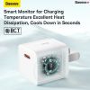 Bá»™ Sáº¡c Nhanh 20W Baseus GaN5 Fast Charger 1C cho iPhone/Samsung CĂ¡p 1m White CCGAN20C5-M