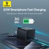 Sáº¡c Nhanh Baseus GaN5S Fast Charger 1C 20W CCGAN20C5-S Black