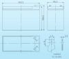 Bình Acquy Pin Lithium LiFePO4 12V 12Ah, ZMU12V12S Dùng Cho Bộ Lưu Điện UPS